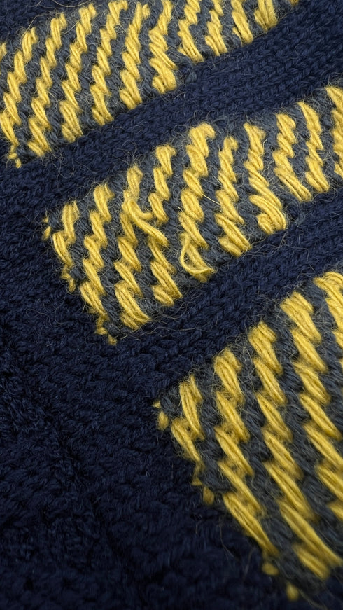 Cappotto a righe vintage