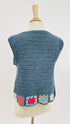 Gilet crochet con perline