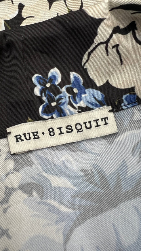 Camicia stile pigiama con stampa a fiori