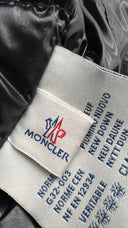 Piumino corto nero Moncler