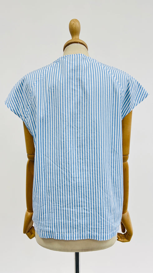 Top raglan righe