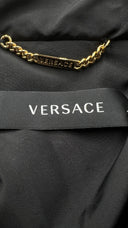 Piumino barocco logo Versace
