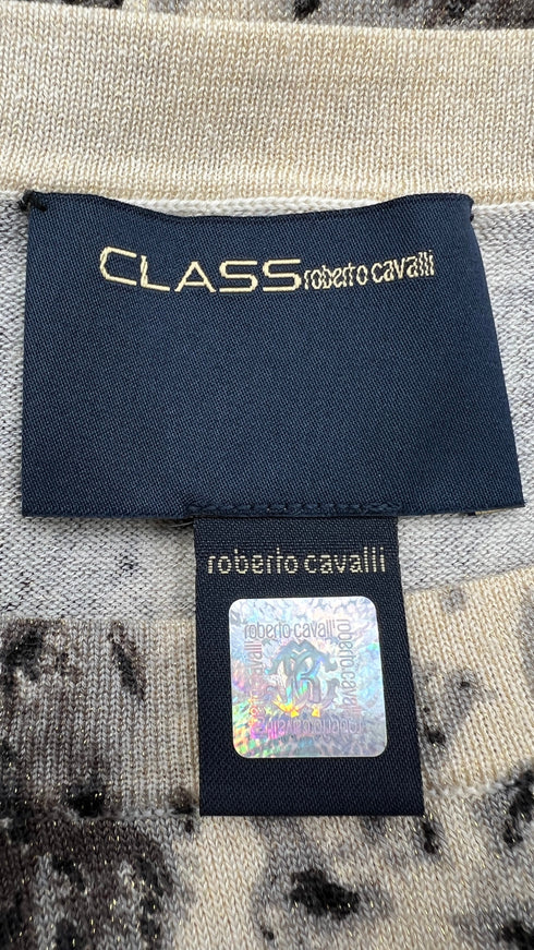 Maglia animalier lurex