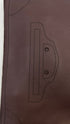 Cluch in pelle burgundy