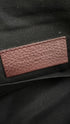 Cluch in pelle burgundy