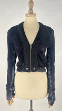 Cardigan crop zon la zip Diesel