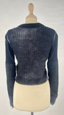 Cardigan crop zon la zip Diesel