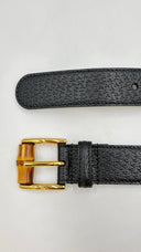 Cintura fibbia con dettaglio bamboo GUCCI