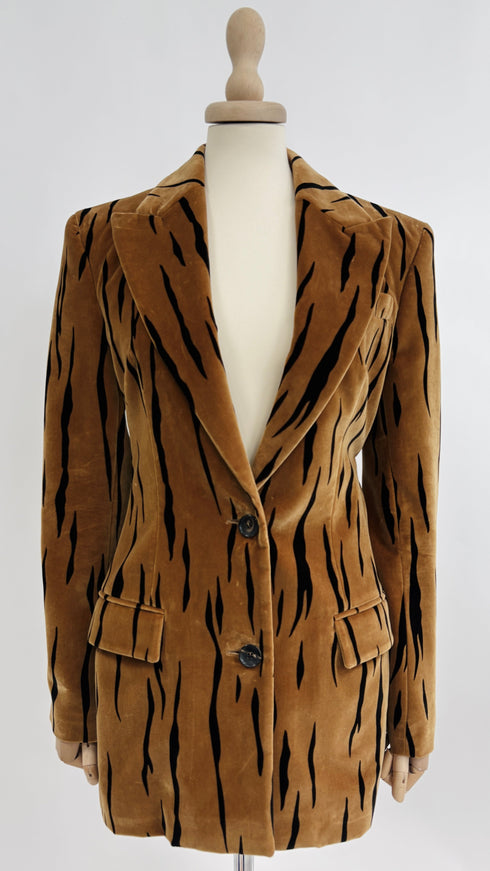 Blazer animlier con cartellino