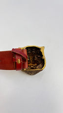 Cintura fibbia con testa di fellino GUCCI