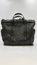 Borsa grande in pelle nera GUCCI
