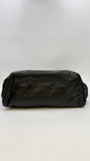 Borsa grande in pelle nera GUCCI