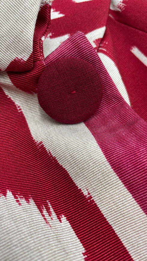 Soprabito stampa astratta