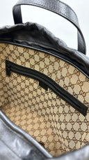Borsa grande in pelle nera GUCCI