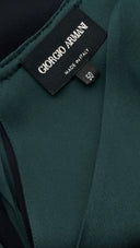 Smanicato in seta bi-color GIORGIO ARMANI
