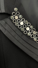 Blazer borchie e strass vintage Roccobarocco