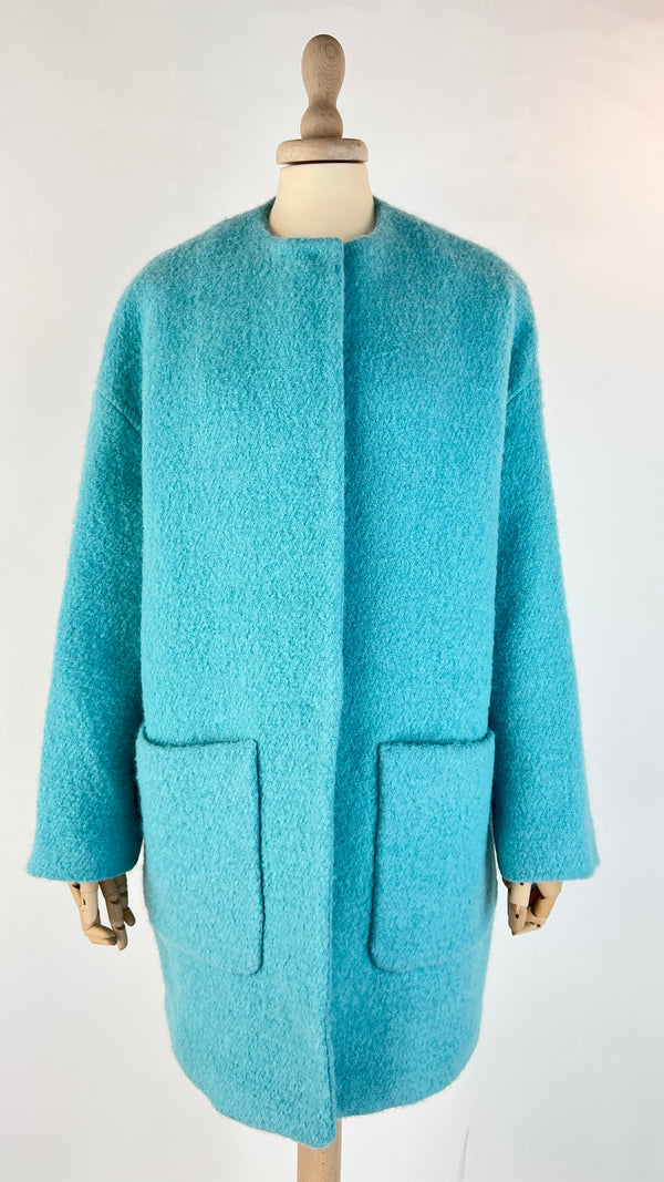 Cappotto misto mohair