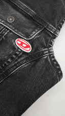 Gilet denim grigio Diesel