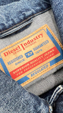 Giacca denim blu Diesel