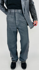 Completo denim spalmato Diesel