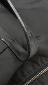 Borsa a spalla nera nylon