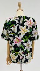 T-shirt fantasia gigli Dolce & Gabbana