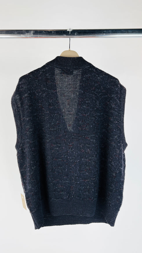 Gilet maglia scollo V