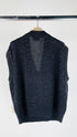 Gilet maglia scollo V