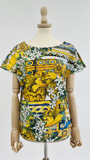 T.shirt fantasia maiolica Dolce & Gabbana