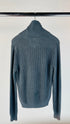Cardigan cotone motivo “C”