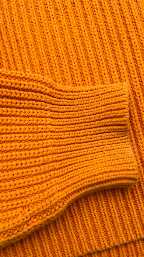 Maglia boxy a costine