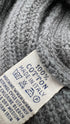 Cardigan cotone motivo “C”