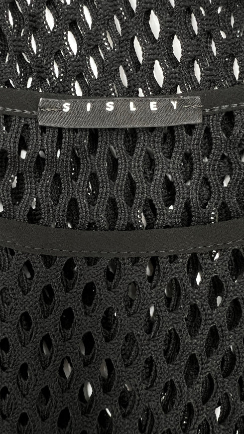Top mesh nera