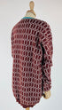 Maglione jacquard geometrico