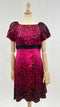 Abito midi animalier