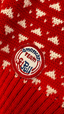 Maglia vintage motivo Fair Isle American Team