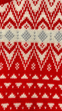 Maglia vintage motivo Fair Isle American Team