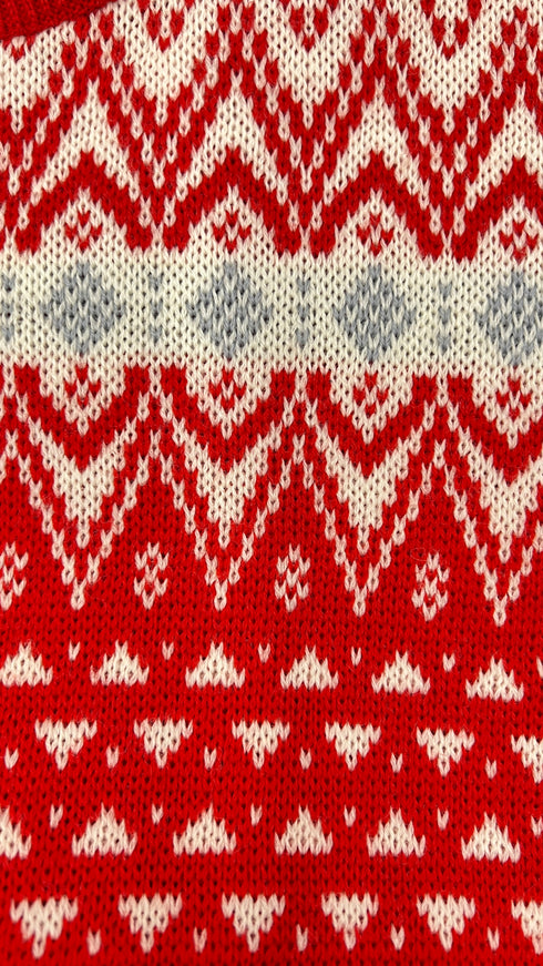 Maglia vintage motivo Fair Isle