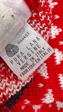 Maglia vintage motivo Fair Isle American Team