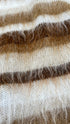 Maglione mohair a righe