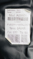 Pantalone in pelle grigio Diesel