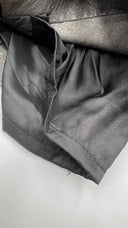 Pantalone in pelle grigio Diesel