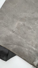 Pantalone in pelle grigio Diesel