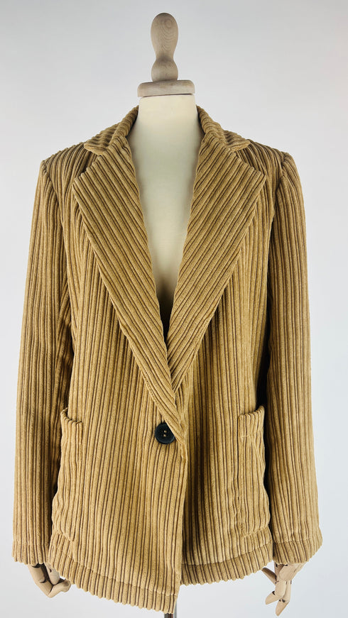 Blazer velluto a coste sfoderato