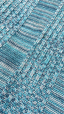 Maglia in cotone a fili blu Unsigned