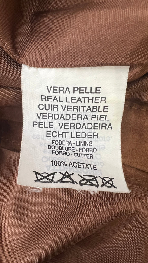 Pantalone scamosciato