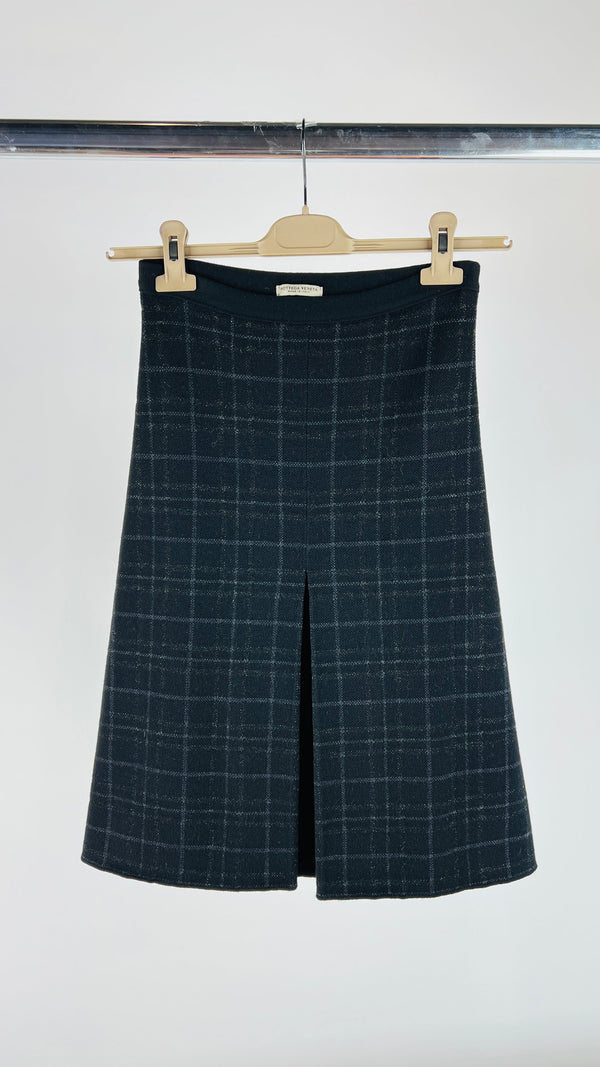 Gonna corta tartan vintage