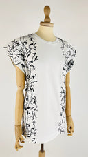 T-shirt bianca stampata BALENCIAGA T's