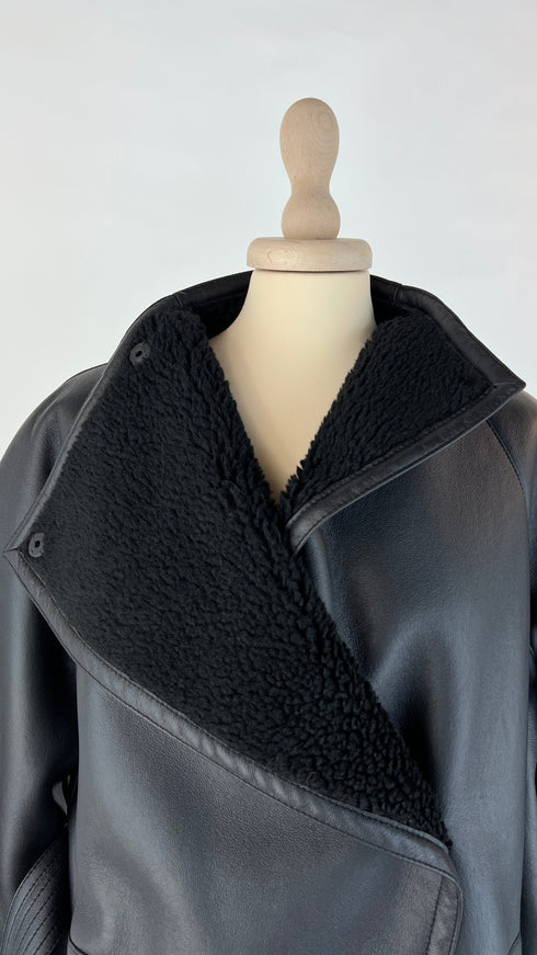Biker eco-pelle