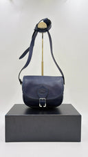 Borsa in eco pelle blu LONGCHAMP